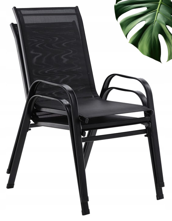 Set mobilier gradina textilene, 2 scaune, 1 canapea si 1 masa, gri inchis — imaginea 2