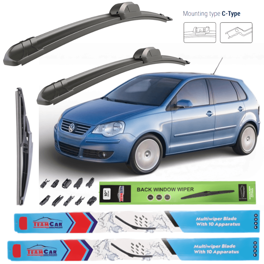 Stergatoare Volkswagen Polo (9N3) HATCHBACK 2005-2009 - Set Complet