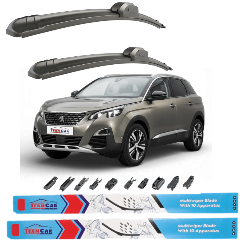 Stergatoare Peugeot 3008 II (2016-2020) TeamCar®– Set fata