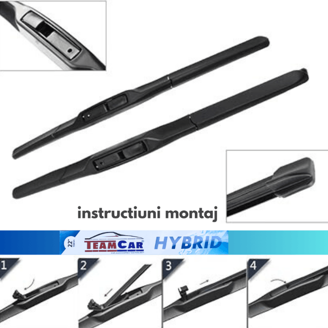 Stergatoare OPEL Astra G Hatcback (1998–2004) TeamCar® Flat – Set Complet