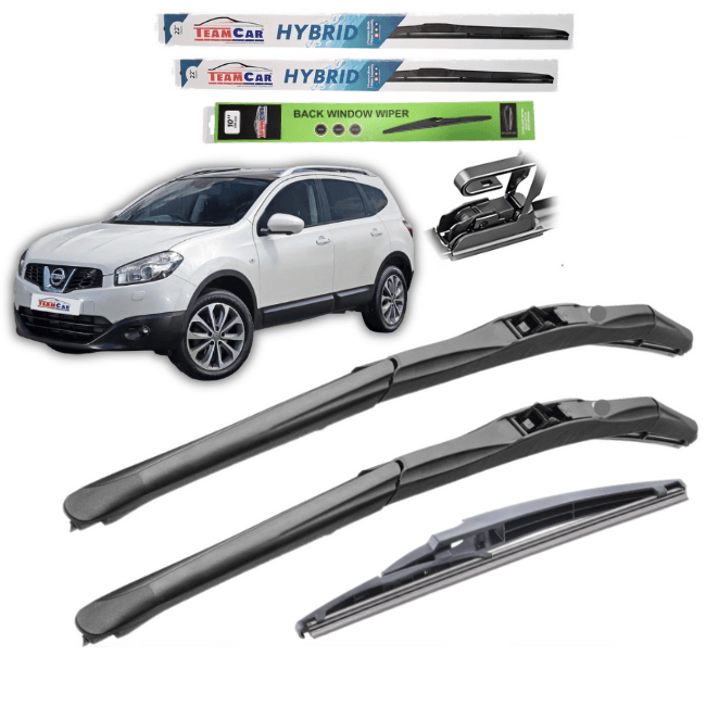 Stergatoare Nissan Qashqai J10 TeamCar® (2007–2013) – Set Complet Hybrid