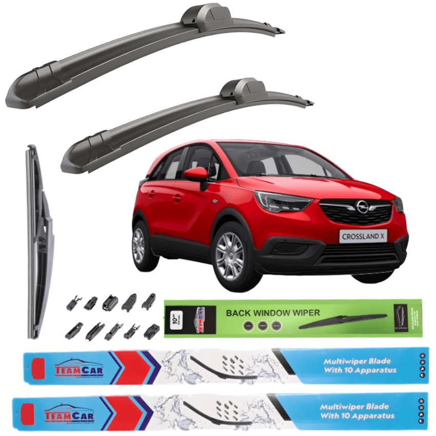 Stergatoare TeamCar® Opel Crossland X (2017–2024) – Set Complet