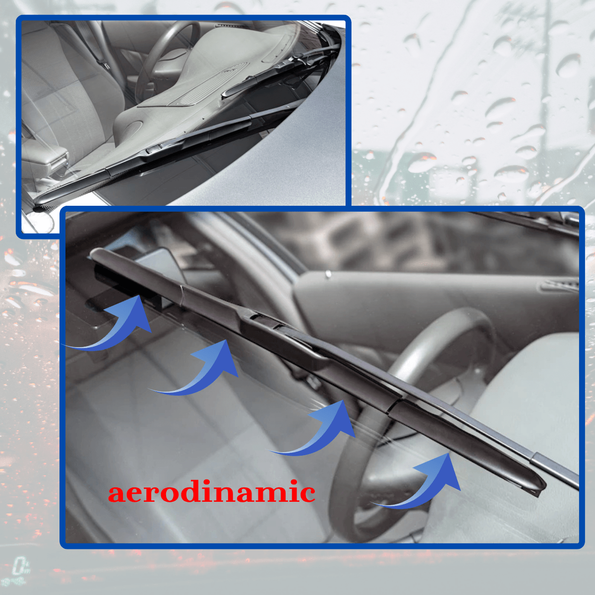 Stergatoare TeamCar® BMW Seria 3 E46 Coupe (1998–2006) Hybrid – Set fata - imagine 4
