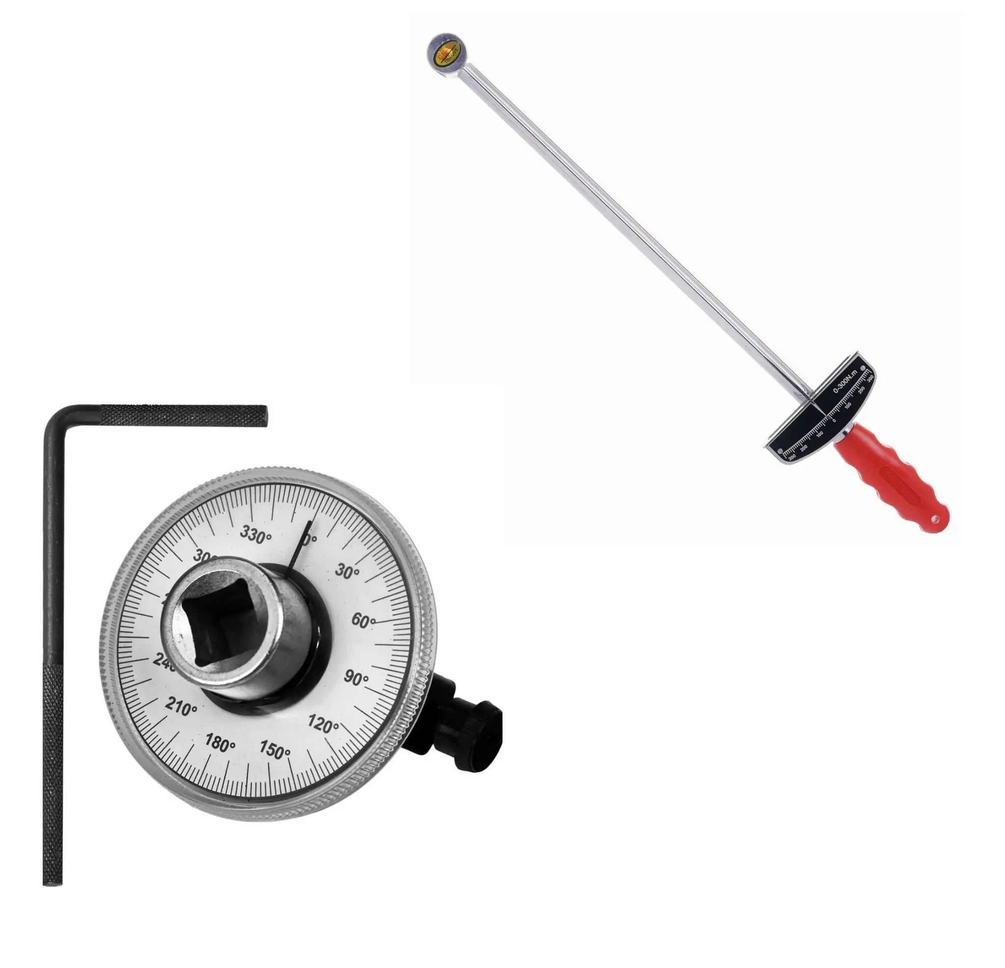 Set adaptor si cheie dinamometrica, 1/2", D10393+D10395 — imaginea 8