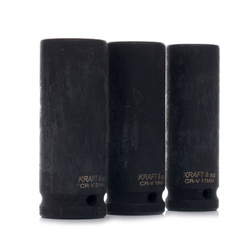 Set 3 chei tubulare impact, Kraft&Dele, 1/2", KD11750 — imaginea 2