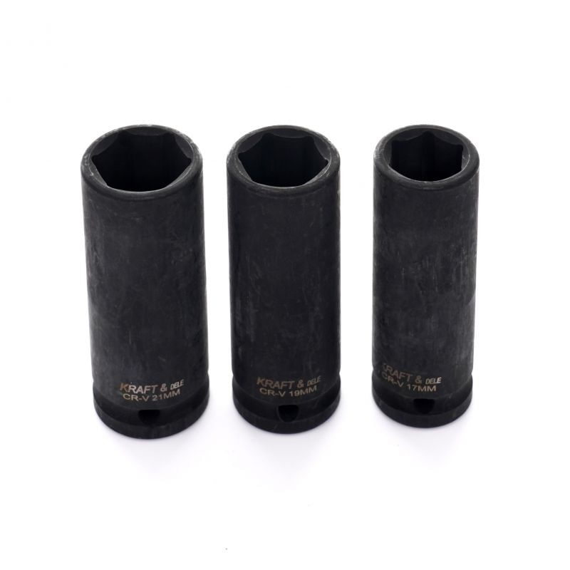 Set 3 chei tubulare impact, Kraft&Dele, 1/2", KD11750 — imaginea 5