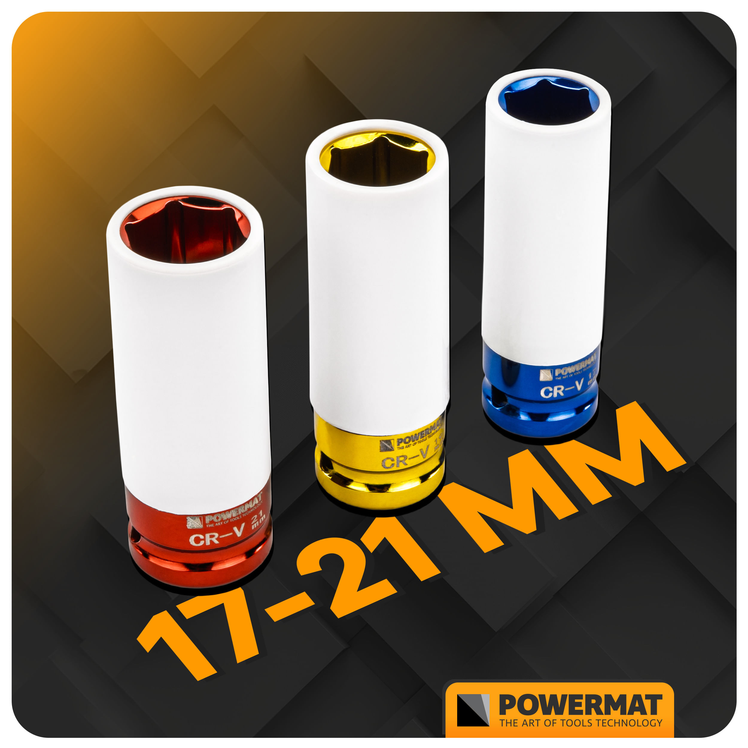 Set de capete de impact PM-ZNU-1721T, Powermat, PM1378 — imaginea 8