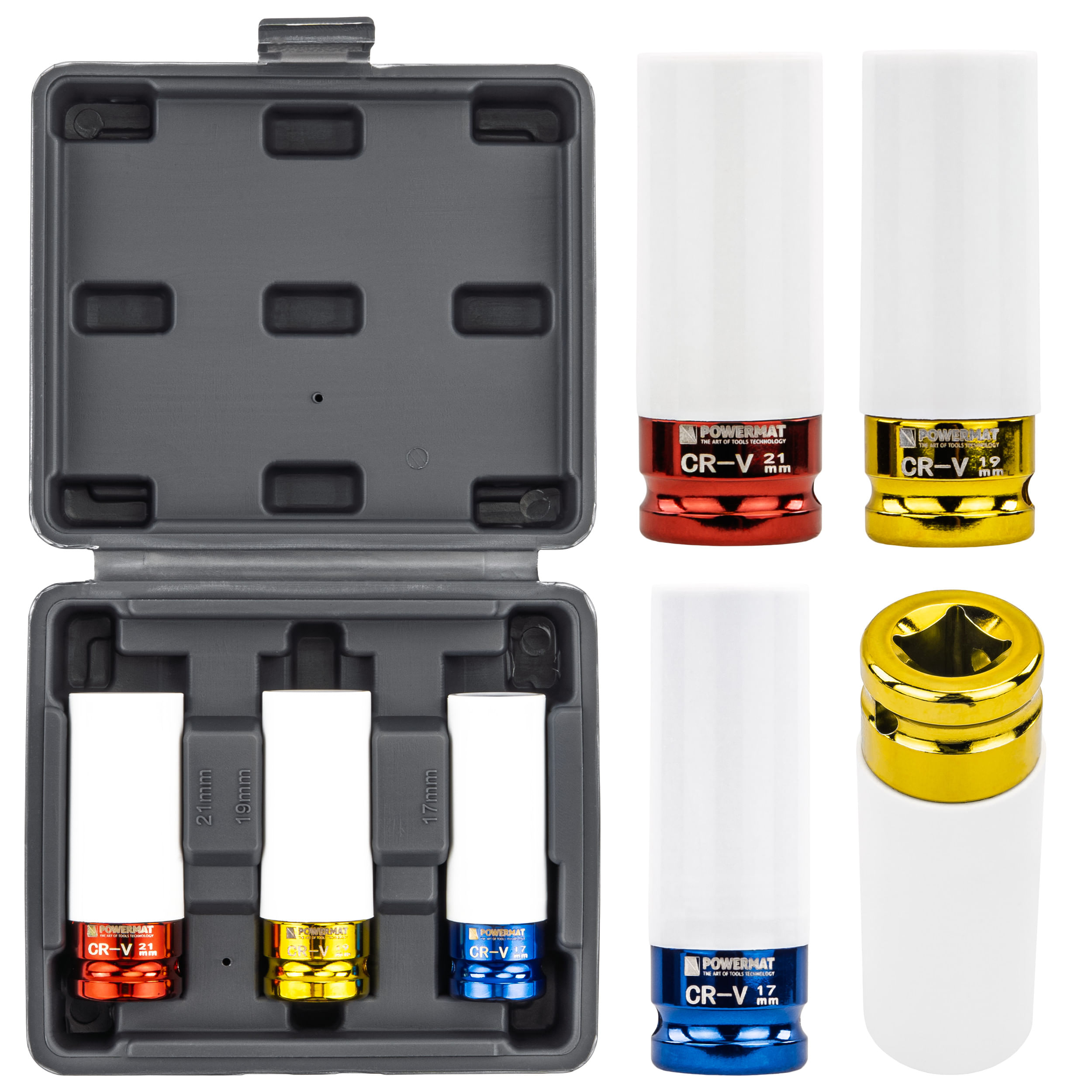 Set de capete de impact PM-ZNU-1721T, Powermat, PM1378 — imaginea 14