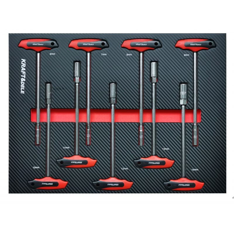 Dulap pentru scule, Kraft&Dele, 479 Elemente, 12 Sertare, KD1063 — imaginea 3