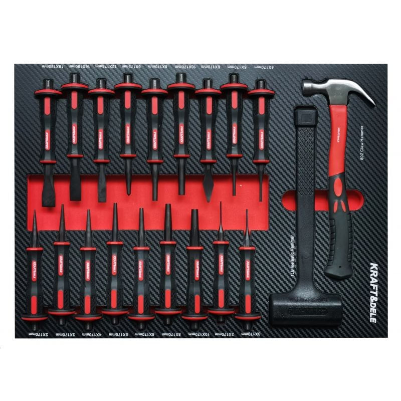 Dulap pentru scule, Kraft&Dele, 479 Elemente, 12 Sertare, KD1063 — imaginea 5