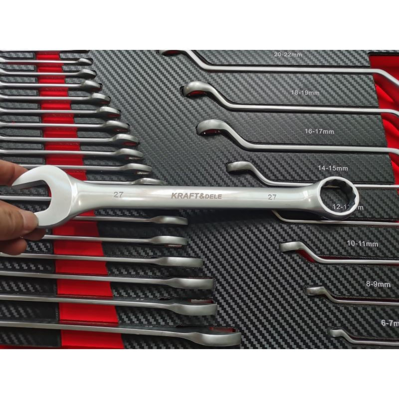Dulap pentru scule, Kraft&Dele, 479 Elemente, 12 Sertare, KD1063 — imaginea 7