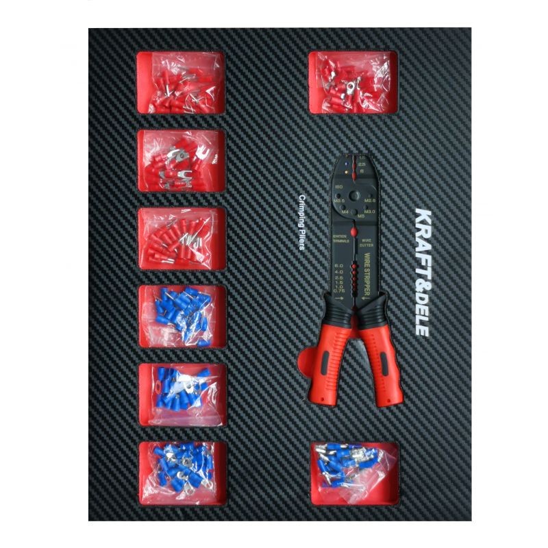 Dulap pentru scule, Kraft&Dele, 479 Elemente, 12 Sertare, KD1063 — imaginea 8