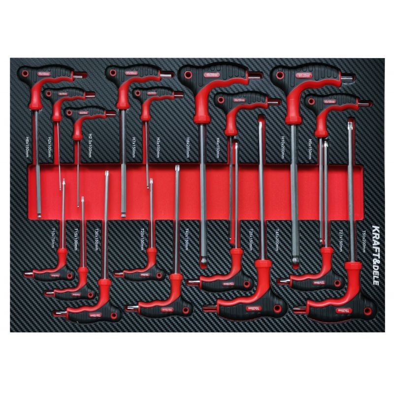 Dulap pentru scule, Kraft&Dele, 479 Elemente, 12 Sertare, KD1063 — imaginea 10
