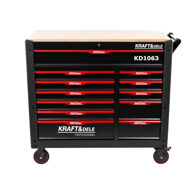 Dulap pentru scule, Kraft&Dele, 479 Elemente, 12 Sertare, KD1063 — imaginea 12