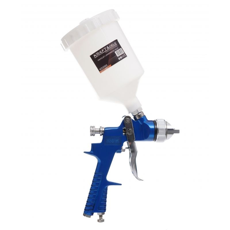 Pistol de pulverizare, HVLP 750ml, KD2092, Kraft&Dele — imaginea 5