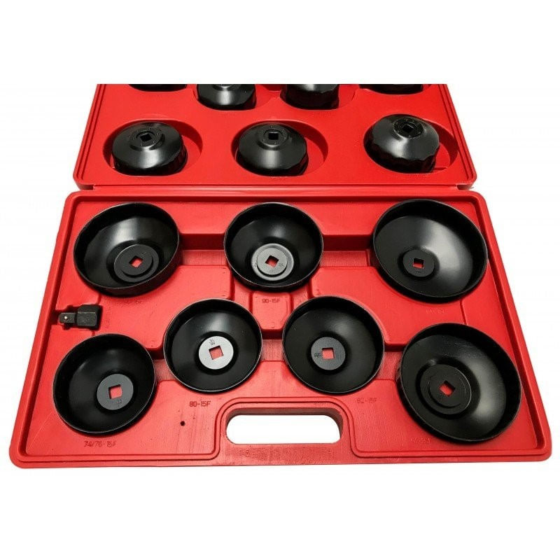Set 15 chei tubulare, Deget V86210, pentru filtre ulei — imaginea 4