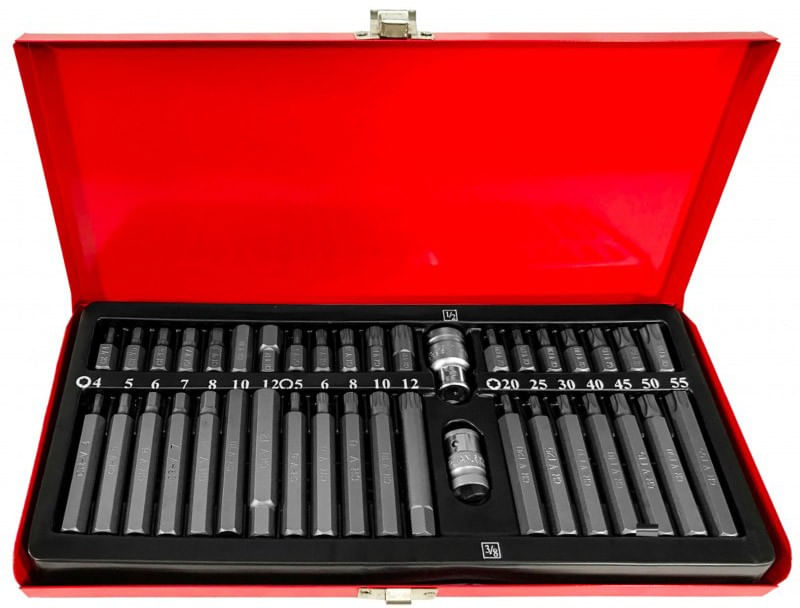 Set biti torx, 40 buc 30-75 mm, Verke, V39020