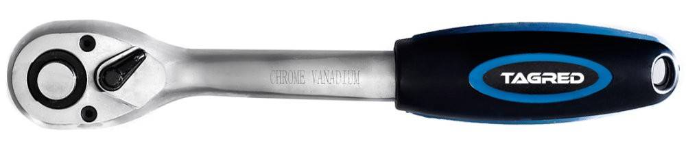 Cheie cu clichet 1/2" fabricat din otel CRV, cu soclu, 72 dinti-TA226 — imaginea 2