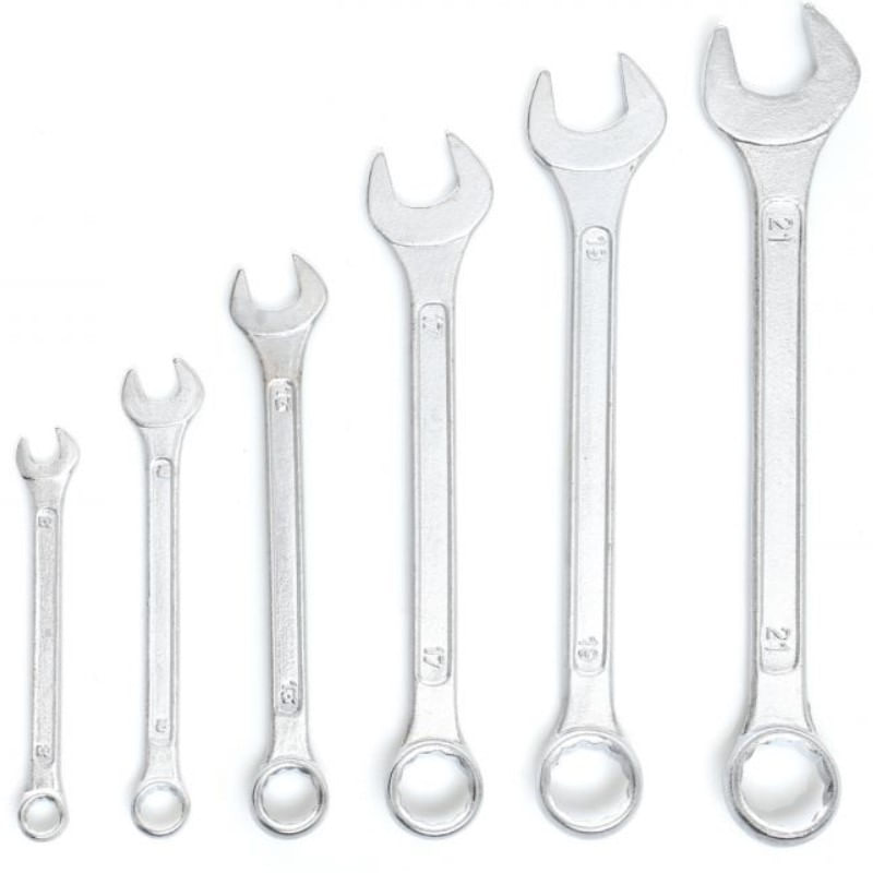 Set 6 chei fixe combinate, Kraft&Dele KD10925, 8-21 mm — imaginea 2
