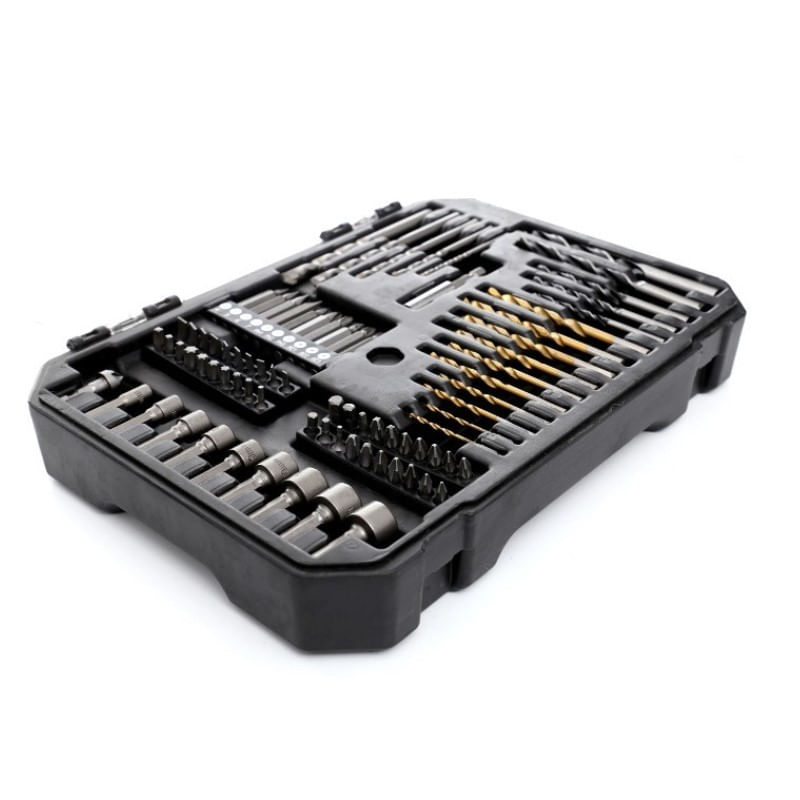 Set burghie si biti, Kraft&Dele, otel Cr-V, 81 piese, KD992