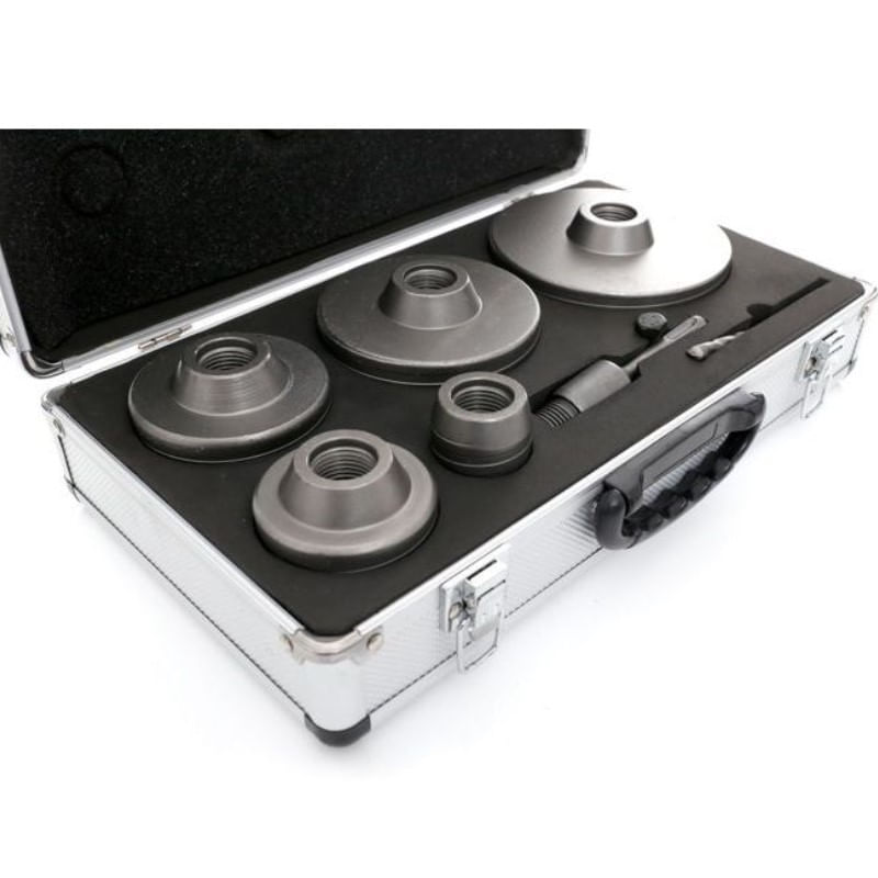 Set carote diamantate pentru beton, Kraft&Dele, KD10276, 7 piese