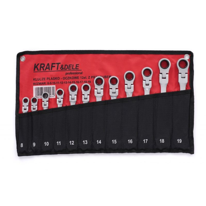 Chei combinate cu clichet, 12 buc, KD10947, Kraft&Dele — imaginea 2