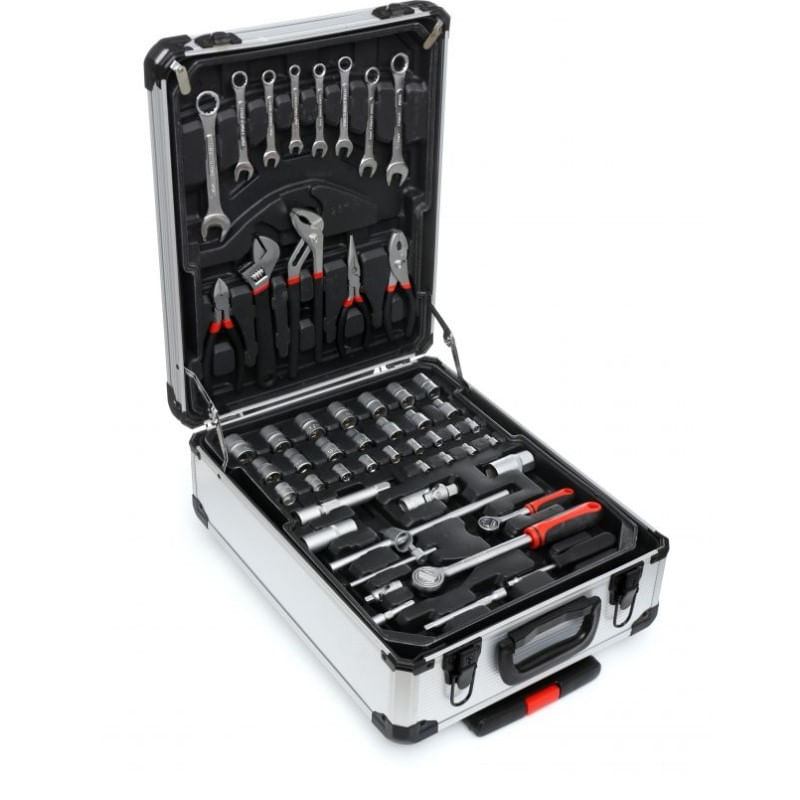 Trusa 188 scule tubulare, Kraft&Dele KD314, imbus, patenti, chei, 16 kg — imaginea 7