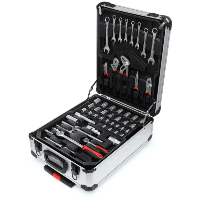 Trusa 188 scule tubulare, Kraft&Dele KD314, imbus, patenti, chei, 16 kg — imaginea 10