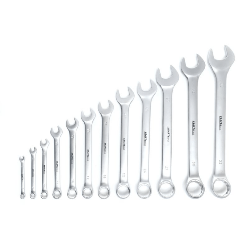 Set chei combinate, Kraft&Dele, 6-32 mm, 12 piese — imaginea 2