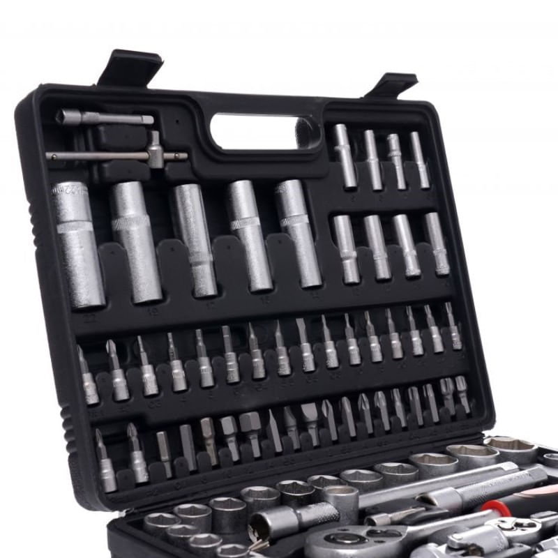 Set chei tubulare, 108 piese, EC303, Kraft&Dele — imaginea 4