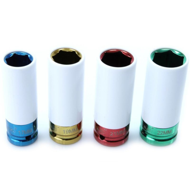 Set de chei tubulare, Kraft&Dele, impact 1/2", 4 piese, 17/19/21/22 mm — imaginea 7