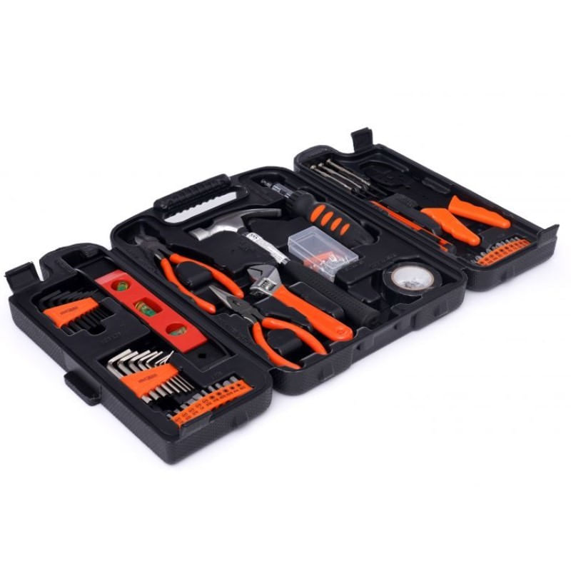 Trusa profesionala scule, Kraft&Dele KD10465, 129 piese, CrV — imaginea 6