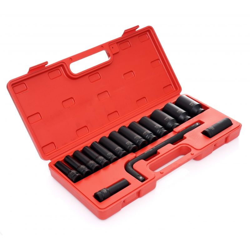 Set 15 chei tubulare impact, Kraft&Dele, 1/2", KD11755 — imaginea 5