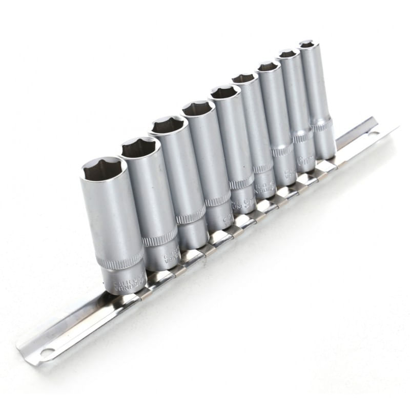 Set chei tubulare, 1/4" 9 buc, KD10232, Kraft&Dele — imaginea 2