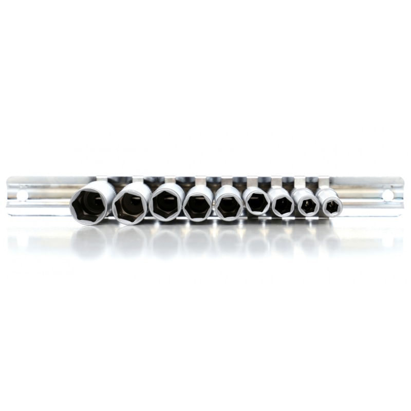 Set chei tubulare, 1/4" 9 buc, KD10232, Kraft&Dele — imaginea 5