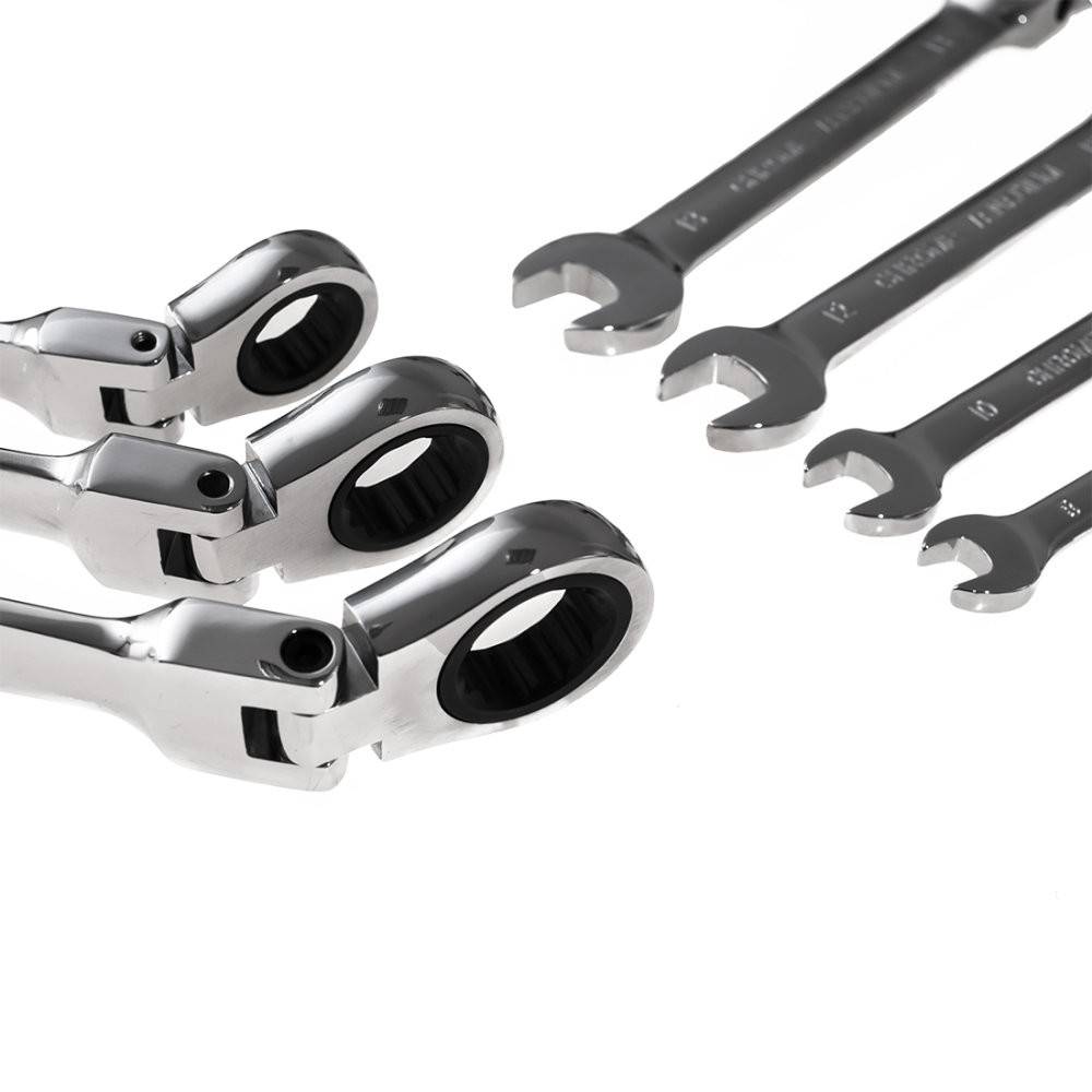 Chei combinate cu clichet 8-19 mm, 7 buc Tagred-TA1207 — imaginea 5