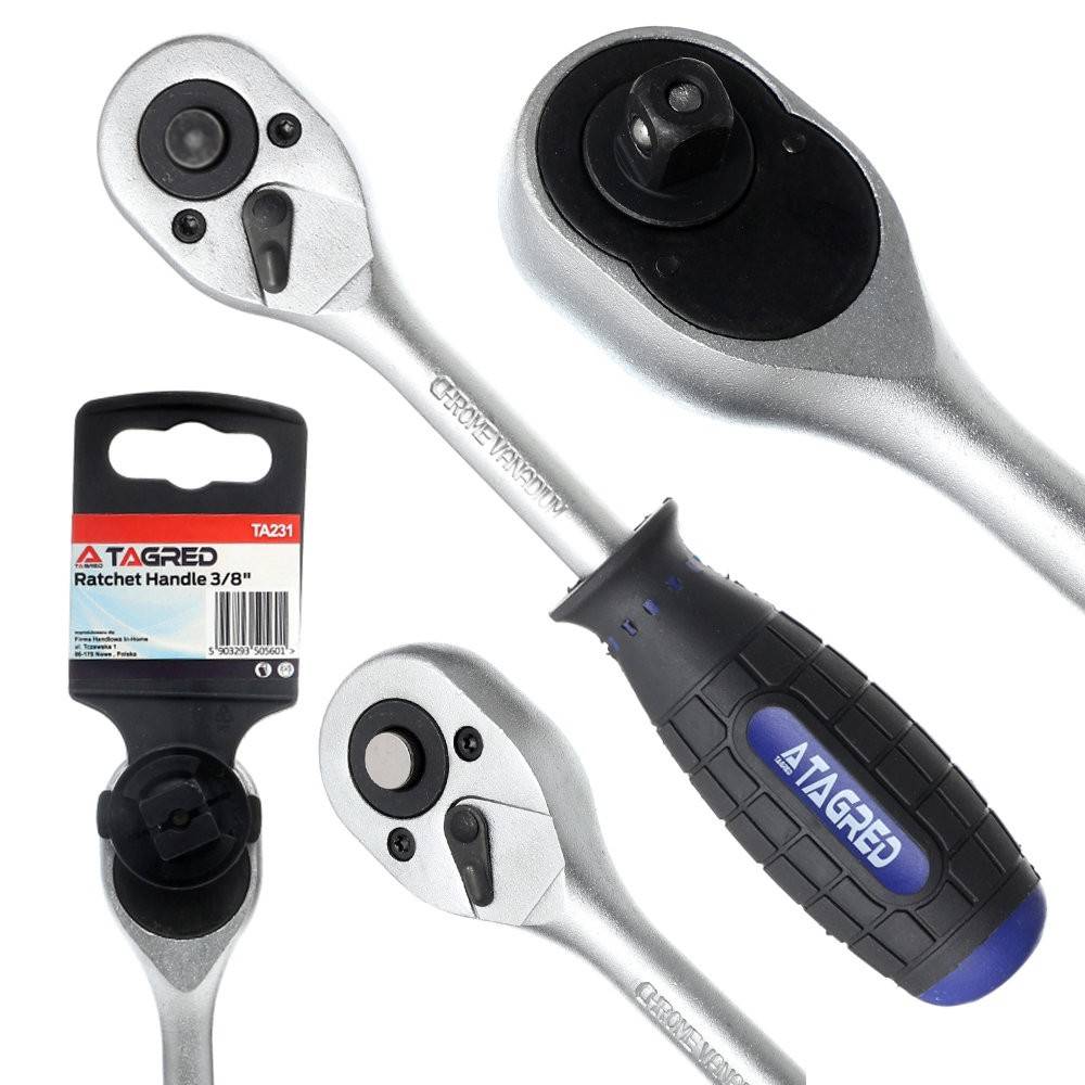 Cheie cu clichet 3/8" fabricat din otel CRV-TA231 — imaginea 5