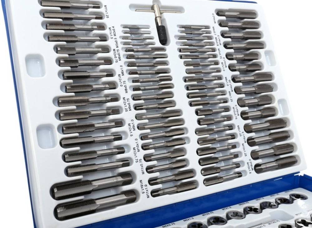 TA4016- Set trusa tarozi si filiere 110 elemente Tagred — imaginea 9