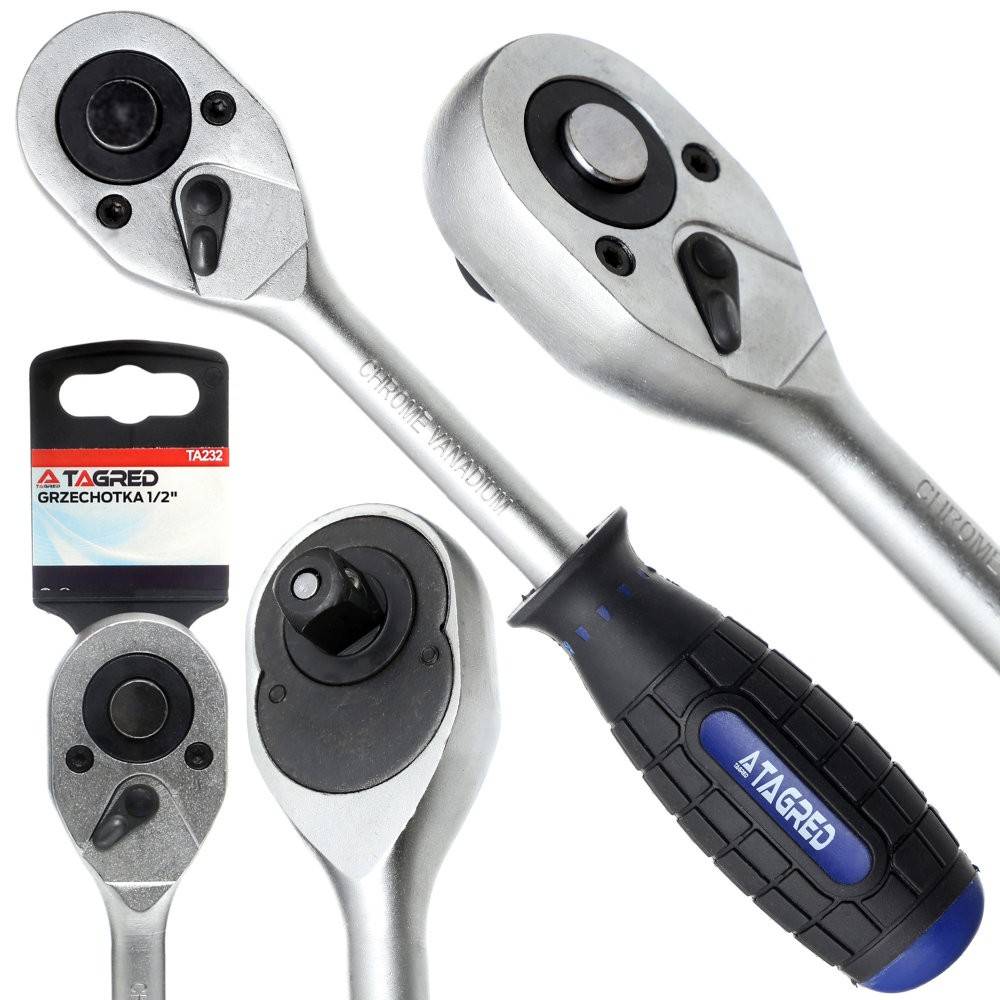 Cheie cu clichet 1/2" fabricat din otel CRV-TA232 — imaginea 7