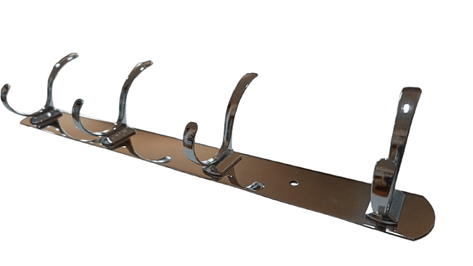 Cuier 4 brate,, 35 cm, cromat — imaginea 2
