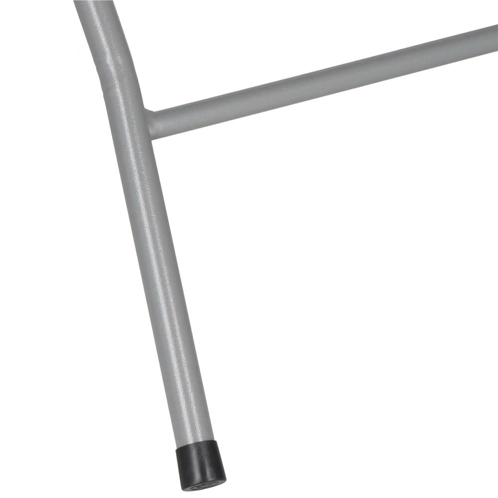 Masa pliabila rotunda pentru gradina sau catering 75x80 cm, HDPE si metal, alb — imaginea 19