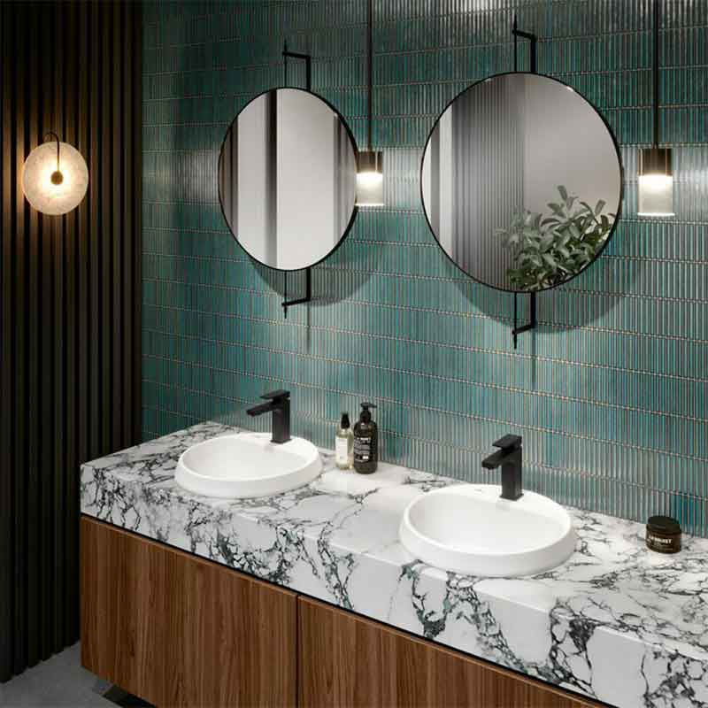Baterie lavoar Villeroy & Boch, Architectura Square, fara ventil, negru mat — imaginea 8