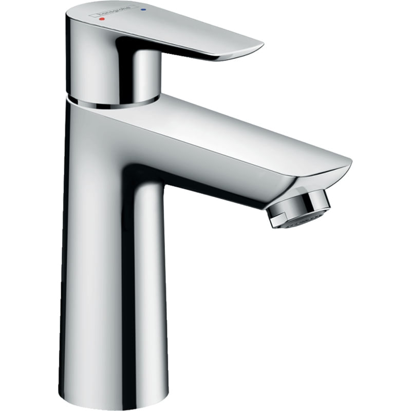 Baterie de lavoar cu ventil, Hansgrohe, Talis E 110, Crom — imaginea 3