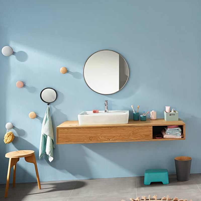 Baterie de lavoar cu ventil, Hansgrohe, Talis E 110, Crom — imaginea 5