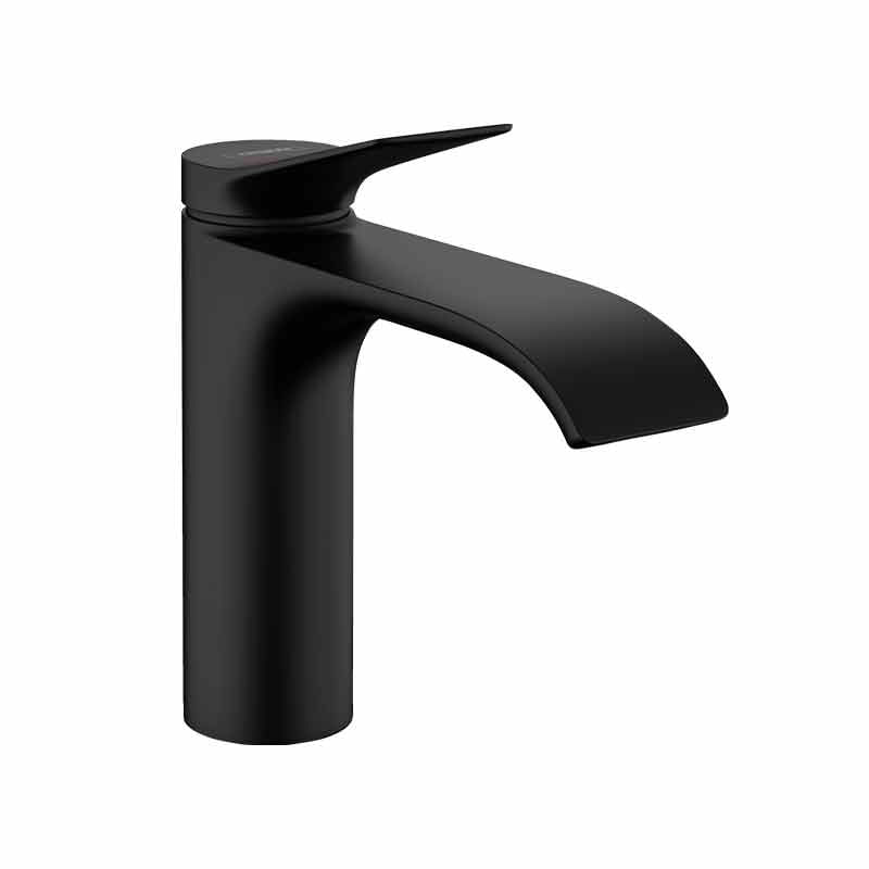 Baterie lavoar Hansgrohe, Vivenis 110, CoolStart, fara ventil, negru mat — imaginea 2