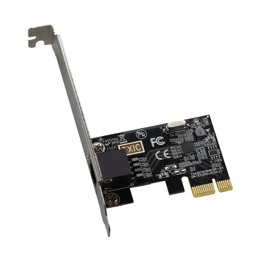 Placă de rețea PCI Express, PCIe Gigabit 1000Mbps la RJ45