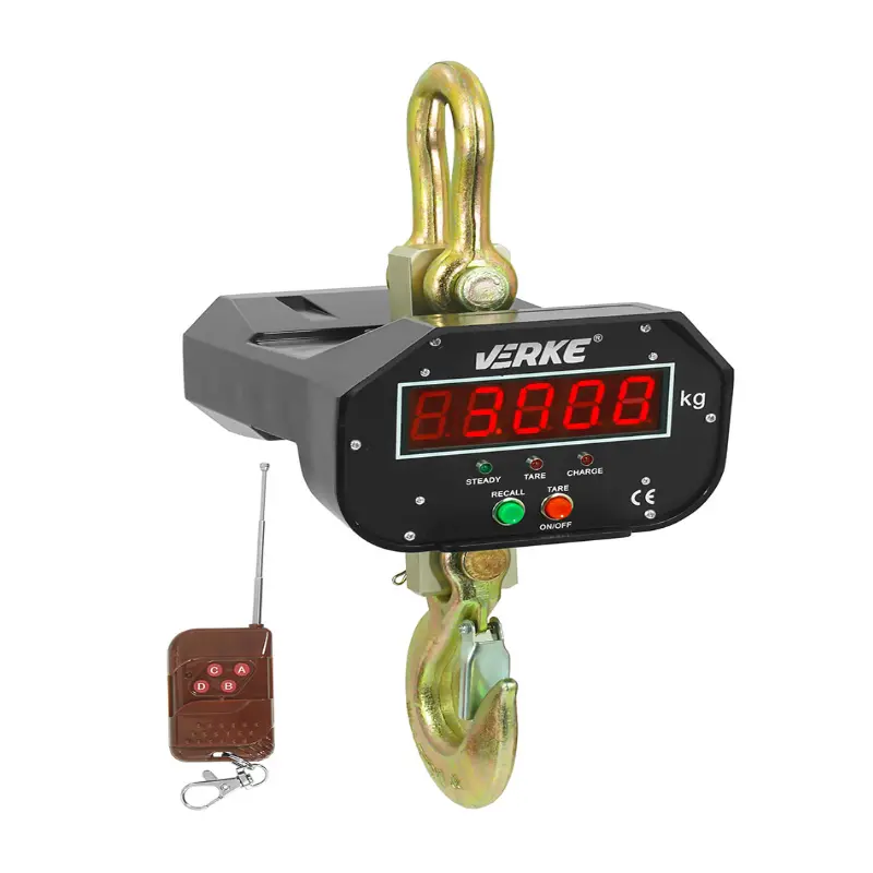 Cantar electronic portabil cu telecomanda, Verke, V06126, 3000kg
