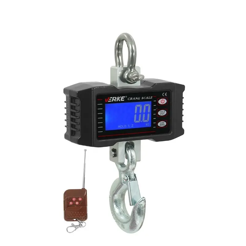Cantar electric cu carlig si telecomanda, Verke, 1000kg, V06125