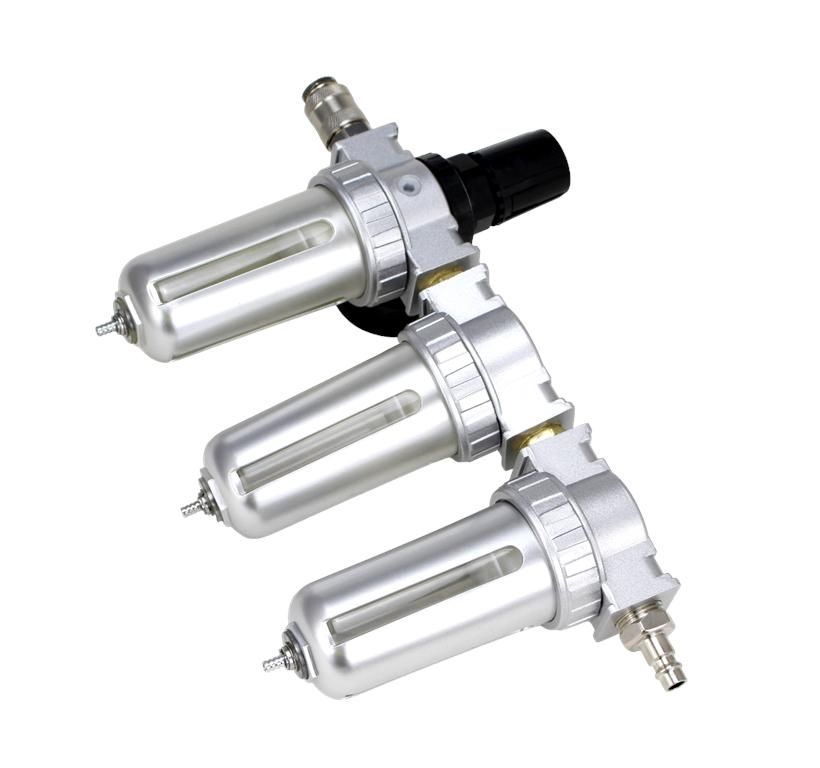 Filtru de aer cu deshidratator si reductor, 1/2”, 10 bar, 1750 l/min