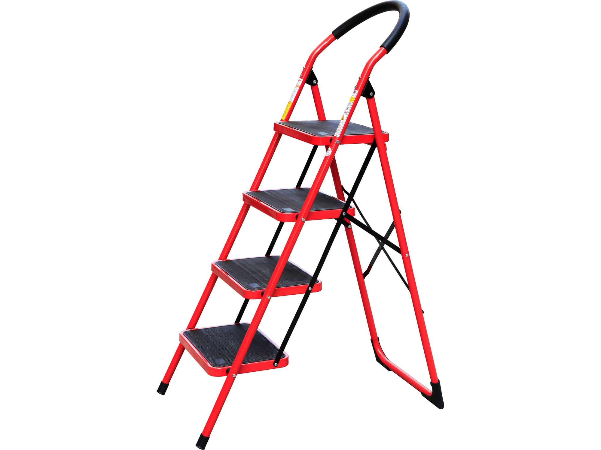 Scara pliabila otel, EXTOL, 4 trepte, 8849032, inaltime 92cm, 150kg